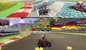 F1 Race Stars - Gameplay #1 - Course en écran partagé (démo jouable)