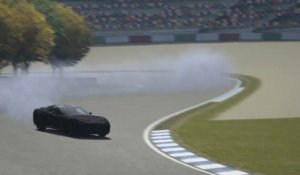 Gran Turismo 5 - Corvette C7 Test Prototype Drifting on Autumn Ring [HD]