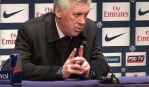 Carlo Ancelotti : La conférence de presse avant PSG-Evian TG