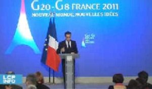 Reportages : Les vœux de Nicolas Sarkozy : le volet économique