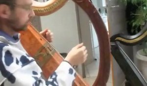 Sin-le-Noble : il joue de la harpe gaélique