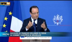 François Hollande veut "revoir les conventions fiscales" avec les autres Etats européens