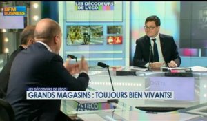 Les grands magasins : toujours bien vivants ! - 24 décembre - BFM : Les décodeurs de l'éco 4/4