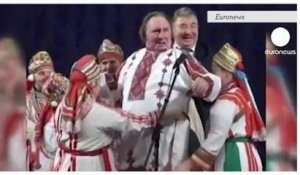 Depardieu russe fait le tour du monde des télés