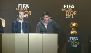 FIFA Ballon D'Or - Messi refuse la compétition avec Ronaldo