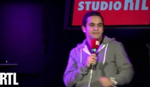 Malik Benthala en live dans le Grand Studio RTL présenté par Laurent Boyer