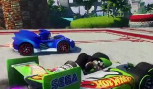 Sonic & All-Stars Racing Transformed - Making-of #1 - Danica Patrick