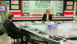 Philippe Lazare et Olivier Duha - 14 janvier - BFM : Le Grand journal 1/4