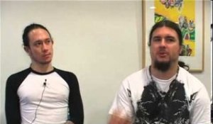 Trivium 2007 interview - Matt and Corey (part 3)