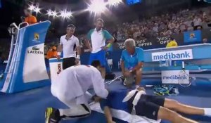 Djokovic se déguise en docteur à l'Open d'Australie 2013