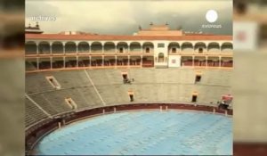 La Couverture de la Plaza de Toros de Las Ventas s'effondre