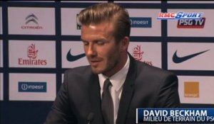 PSG / Beckham : "Je ne toucherai pas de salaire" - 31/01