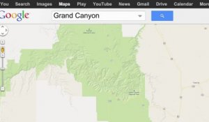 Grand Canyon sur Google Maps