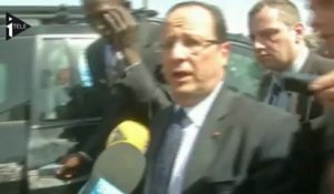 Document i>TELE : interview de François Hollande à Tombouctou