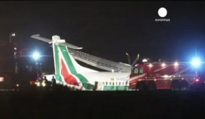 Un avion rate son atterrissage à Rome