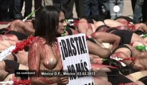 Manifestation anti-corrida à Mexico - no comment
