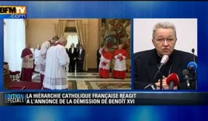 Démission du pape : Mgr André Vingt-Trois salue une "décision lucide" de Benoît XVI - 11/02