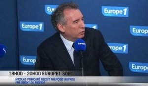 François Bayrou, invité d'Europe1 Soir - 120213