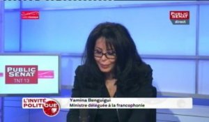 Yamina Benguigui : "Je soutiens Anne Hidalgo. (…) La bataille est ouverte. (…)  Concernant Cécile Duflot, (…) c’est un peu prématuré d’annoncer déjà toute cette cartographie."