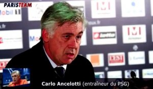 Conférence Ancelotti aprés Sochaux PSG