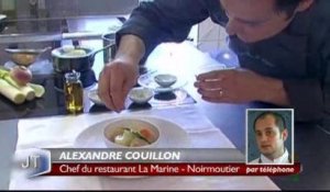 Michelin : Une 2ème étoile pour Alexandre Couillon (Vendée)