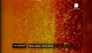 Spectaculaire éruption de l'Etna - no comment