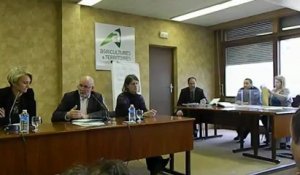 AGRICULTURE : LE NOUVEAU PRESIDENT DE LA CHAMBRE DE HAUTE-SAONE S'ADRESSE A LA MINISTRE DUFLOT
