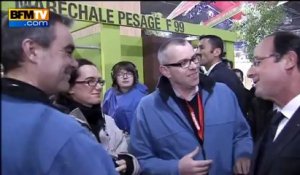 Au salon de l'Agriculture, François Hollande rassure les éleveurs - 23/02