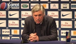 Conférence de Carlo Ancelotti avant PSG-OM (L1)