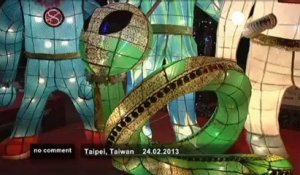 Fête des Lanternes à Taiwan - no comment