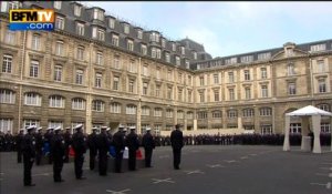 Discours d'Ayrault aux obsèques des policiers de la BAC tués sur le périphérique - 25/02