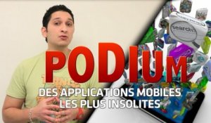 PODIUM #05 Des Applications Mobiles Les plus Insolites