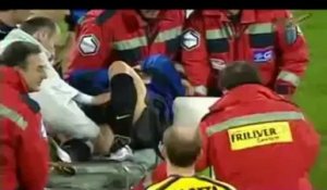 La tragique blessure au genou de Ronaldo contre la Lazio