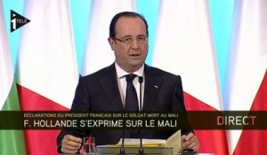François Hollande rend hommage au 4e soldat tué