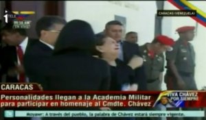 Les adieux du Venezuela à Hugo Chavez