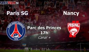 Présentation du match PSG / Nancy