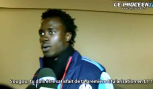 Lyon-OM 0-0 : la réaction de Sougou
