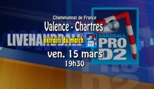 Extraits Valence / Chartres - Handball ProD2