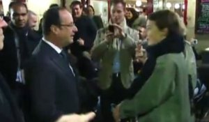 Hollande malmené à Dijon en moins de 3 minutes