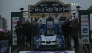 Rallye du Touquet 2013 - Etape 2 - Brunson l'emporte devant Cuoq