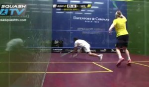 Squash : James Willstrop Vs Ramy Ashour (Trickshot Feinte)