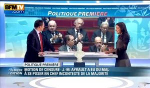 Politique Première: le dépôt d'une motion de censure n'a pas occulté la crise de leadership à l'UMP - 21/03
