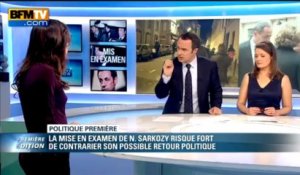 Politique Première: la mise en examen de Sarkozy écorne son image - 22/03