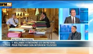 Politique Première: Hollande au plus bas dans les sondages avant son intervention télévisée - 28/03