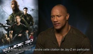 G.I. Joe Conspiration : interview officielle de Dwayne Johnson