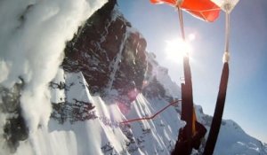 GoPro HD - Avalanche Cliff Jump with Matthias Giraud - 2011