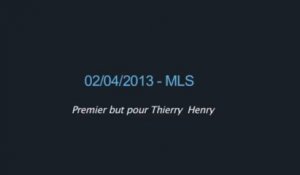 Premier but de Thierry Henry
