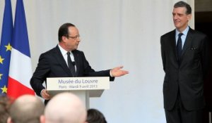 Discours au Musée du Louvre, lors de la réception en l’honneur du départ de M. Henri LOYRETTE