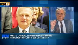 BFM STORY: Après Jérôme Cahuzac, le ministre de l'Economie Pierre Moscovici sur la selette ? - 11/04