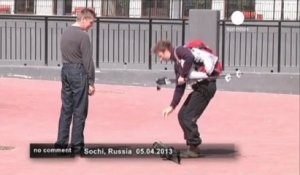 La Russie stocke de la neige pour les Jeux... - no comment